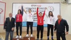 Asat Spor’un ‘Altın Kızı Eda’ Türkiye Şampiyonu